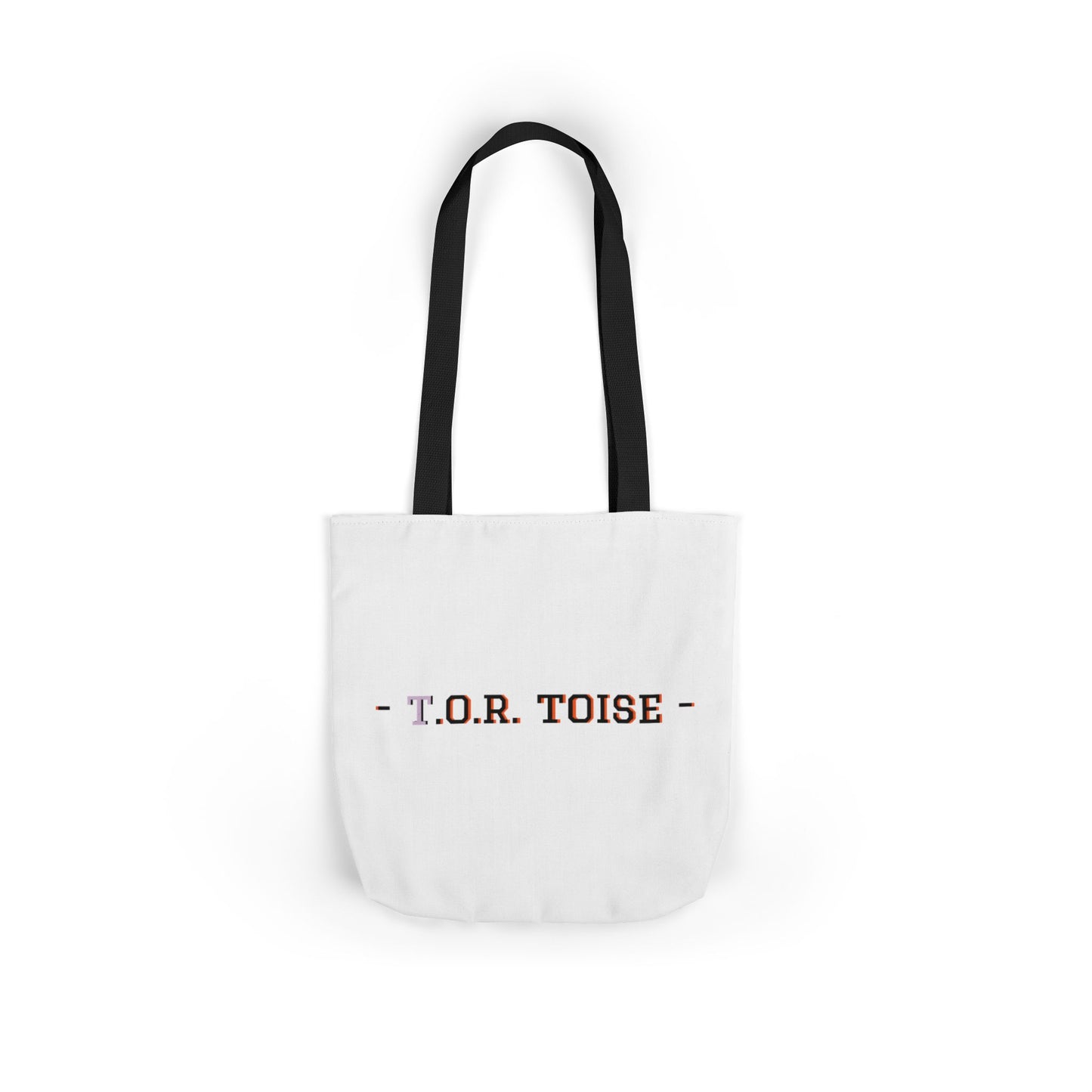 Stylish Canvas Tor Toise Tote Bag with 5-Color Straps - Perfect for Everyday Use