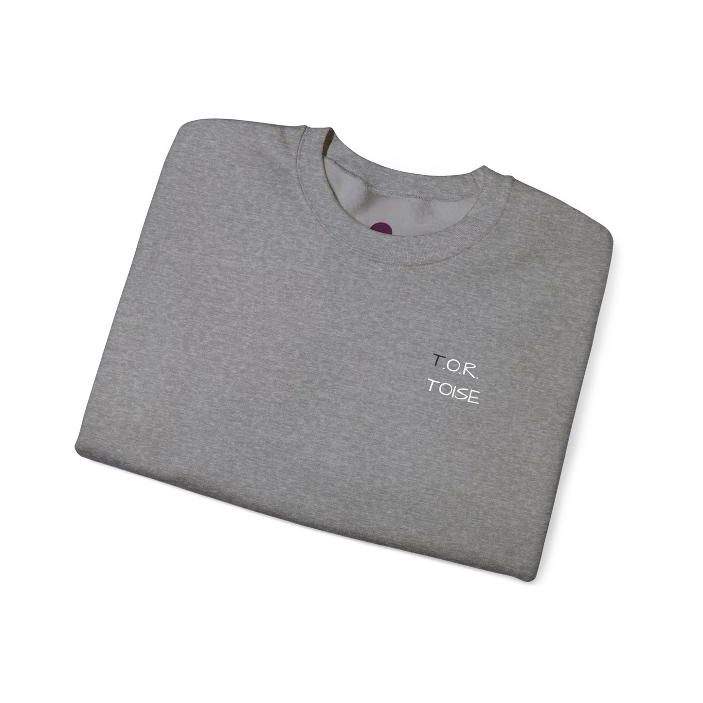 Cozy Unisex Crewneck Sweatshirt - Minimalist Tortoise Design