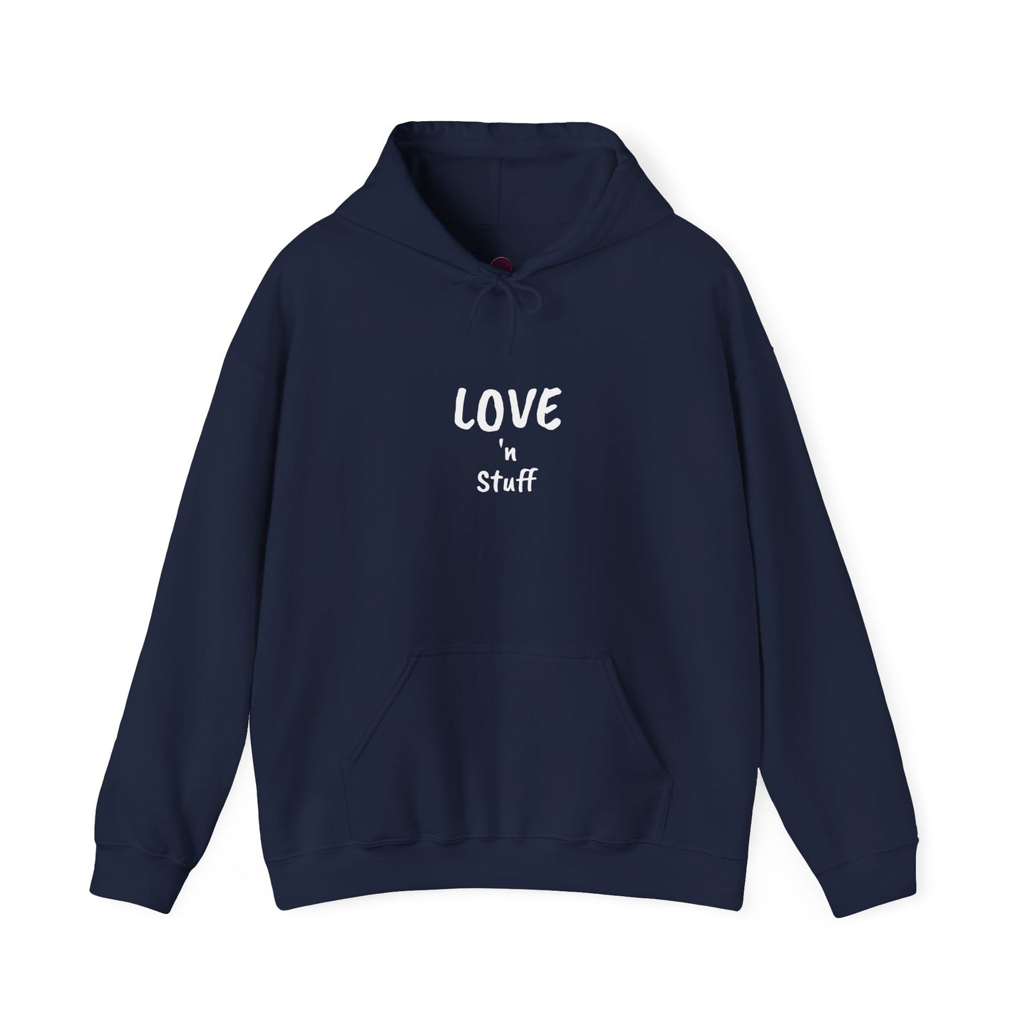 Love 'n Stuff Unisex Hoodie - Cozy Sweatshirt for Everyday Wear