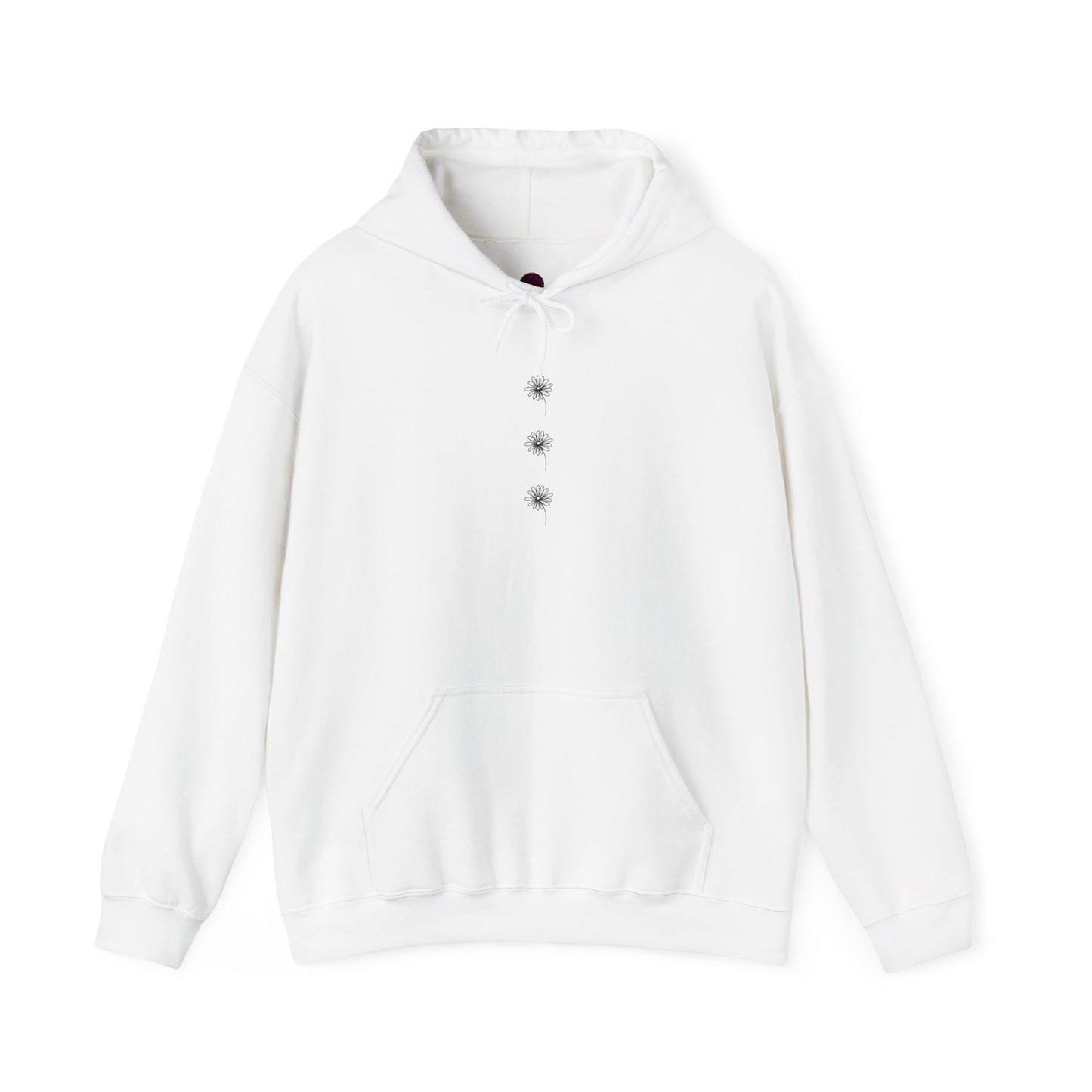 White Daisy Hoodie - Old Wounds and Forever Afters Merch