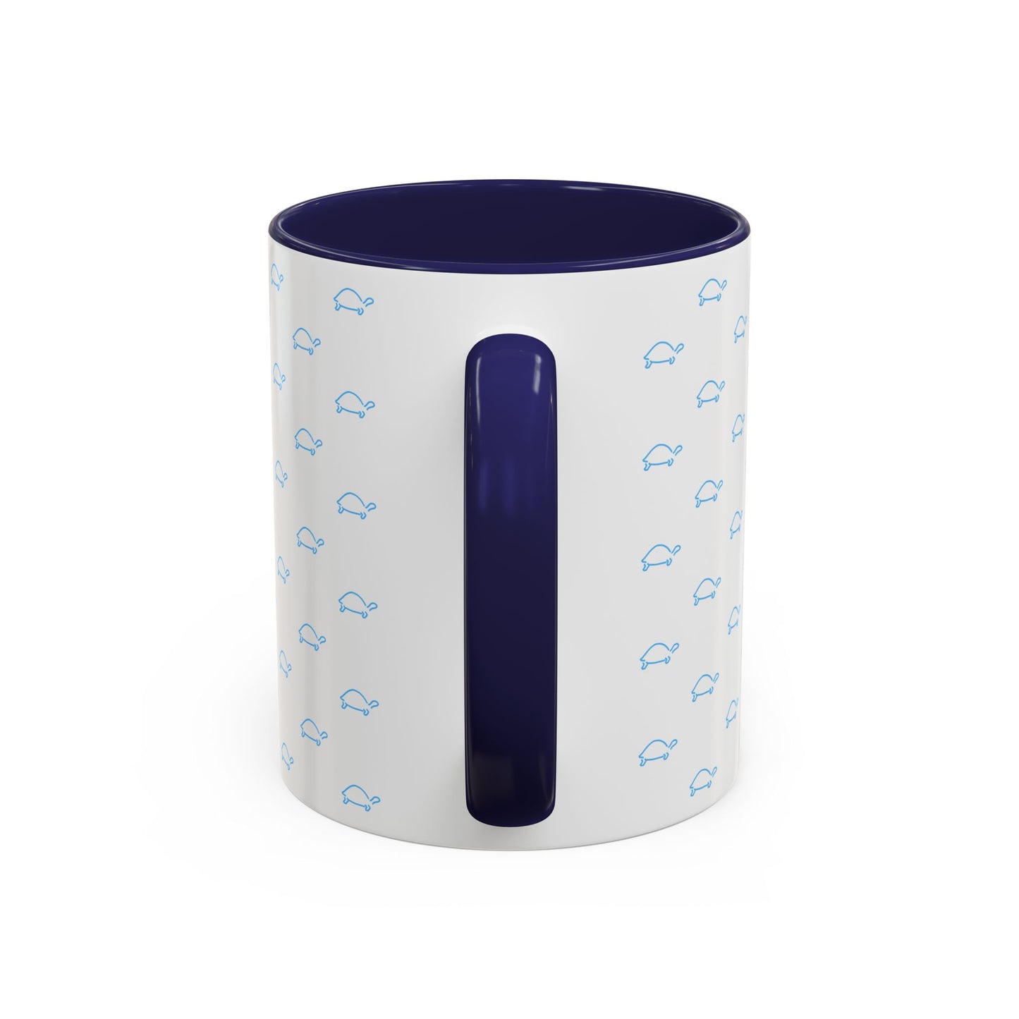 Cute Blue Tortoise Accent Coffee and tea Mug