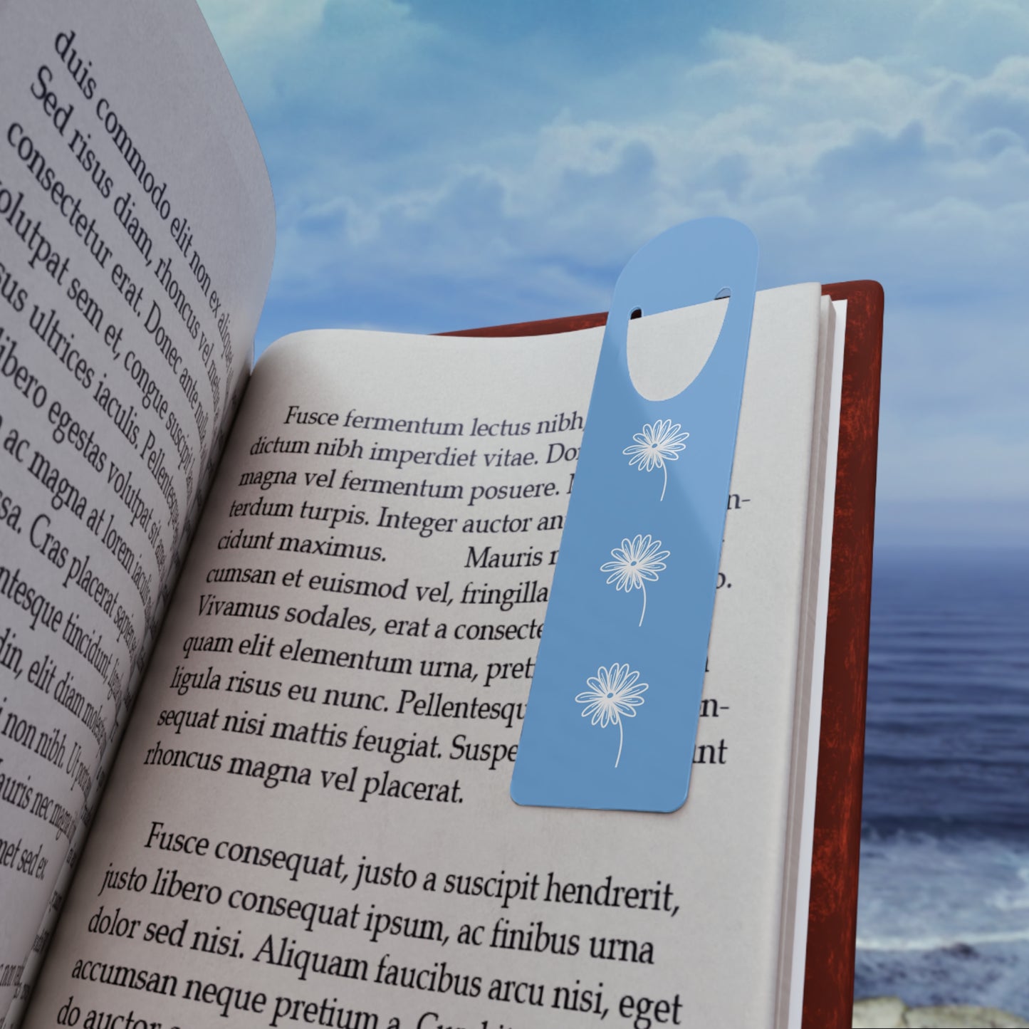 Blue Bookmark