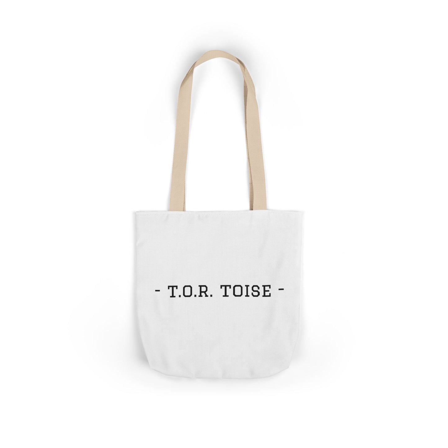 Stylish Canvas Tortoise Tote Bag with 5-Color Straps - Perfect for Everyday Use & Gifting