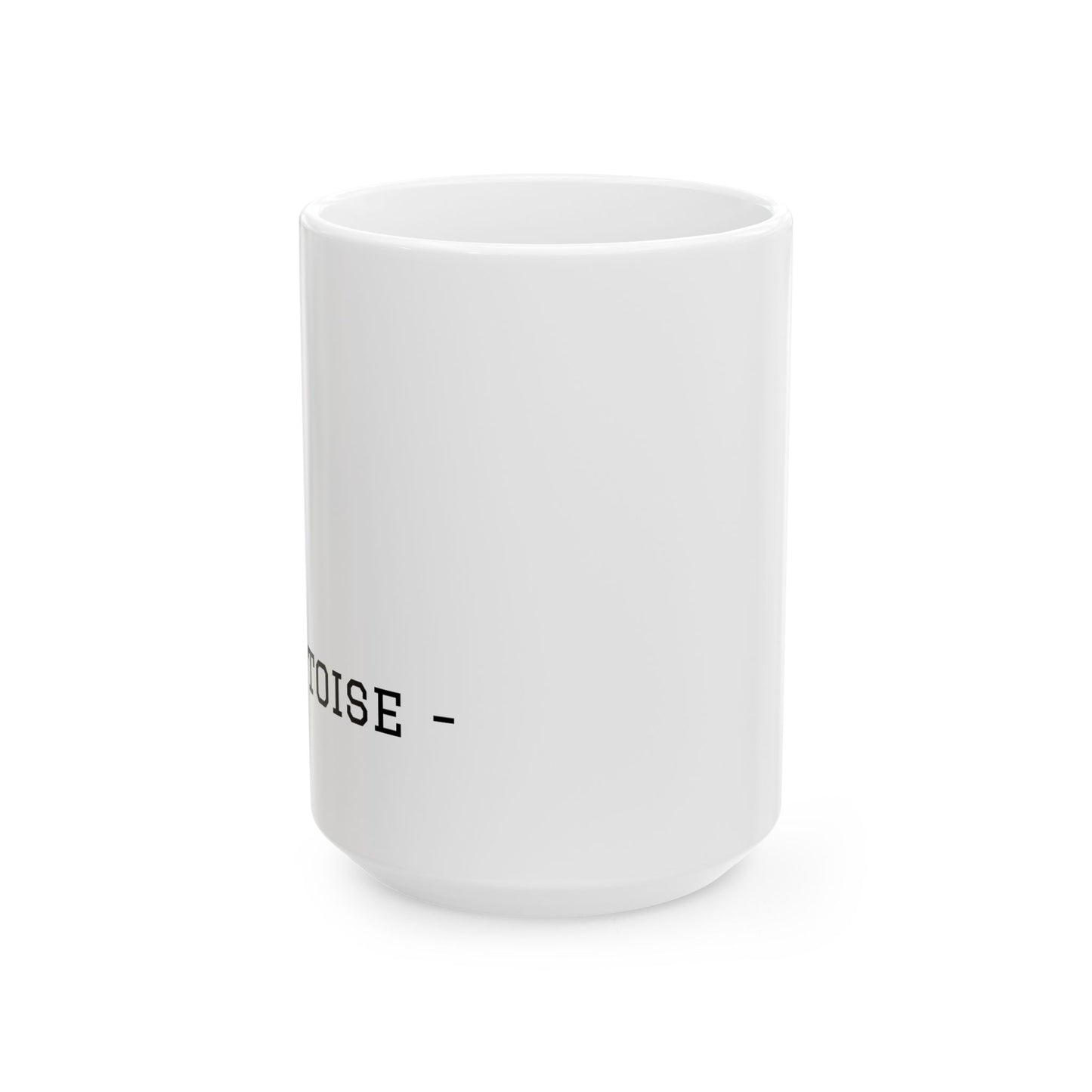 T.O.R. Toise Ceramic Mug - Perfect Gift for Coffee Lovers and Special Occasions