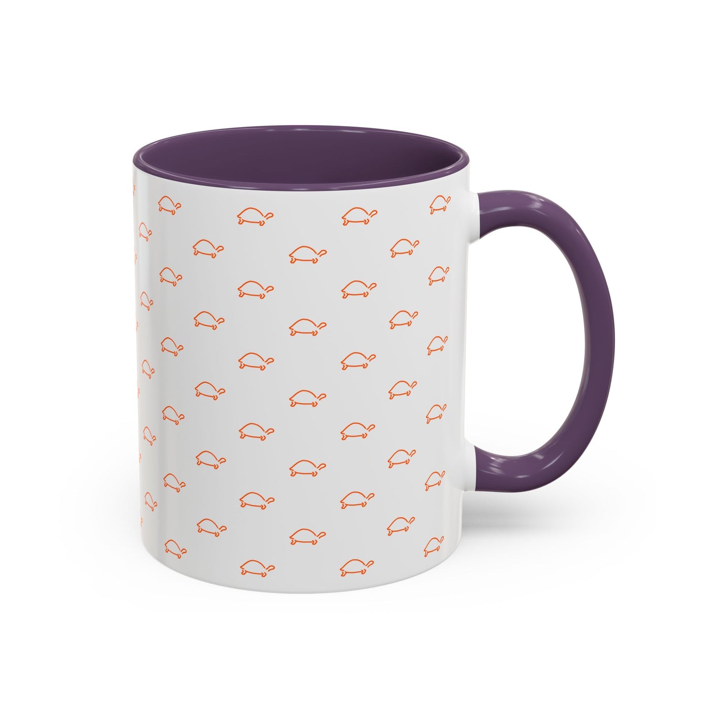 Cute Orange Tortoise Accent Coffee and tea Mug