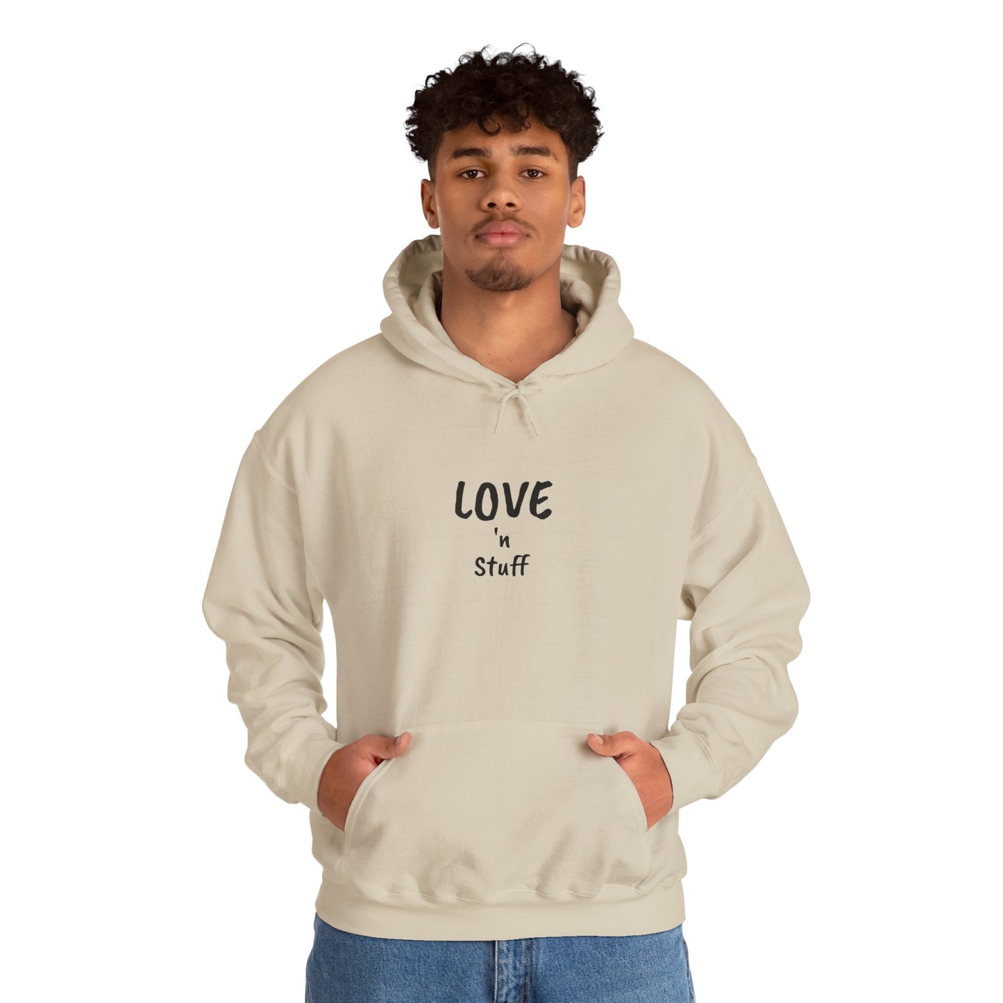 Love 'n Stuff Unisex Hoodie - Cozy Sweatshirt for Everyday Wear