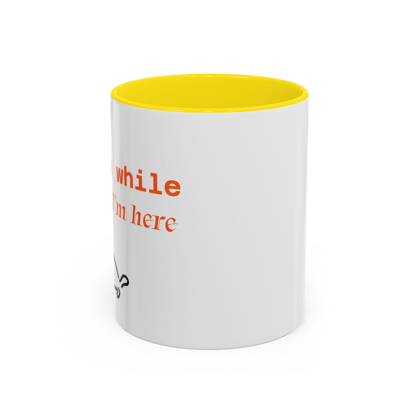 Inspirational Accent Coffee Mug - Perfect for Daily Motivation
