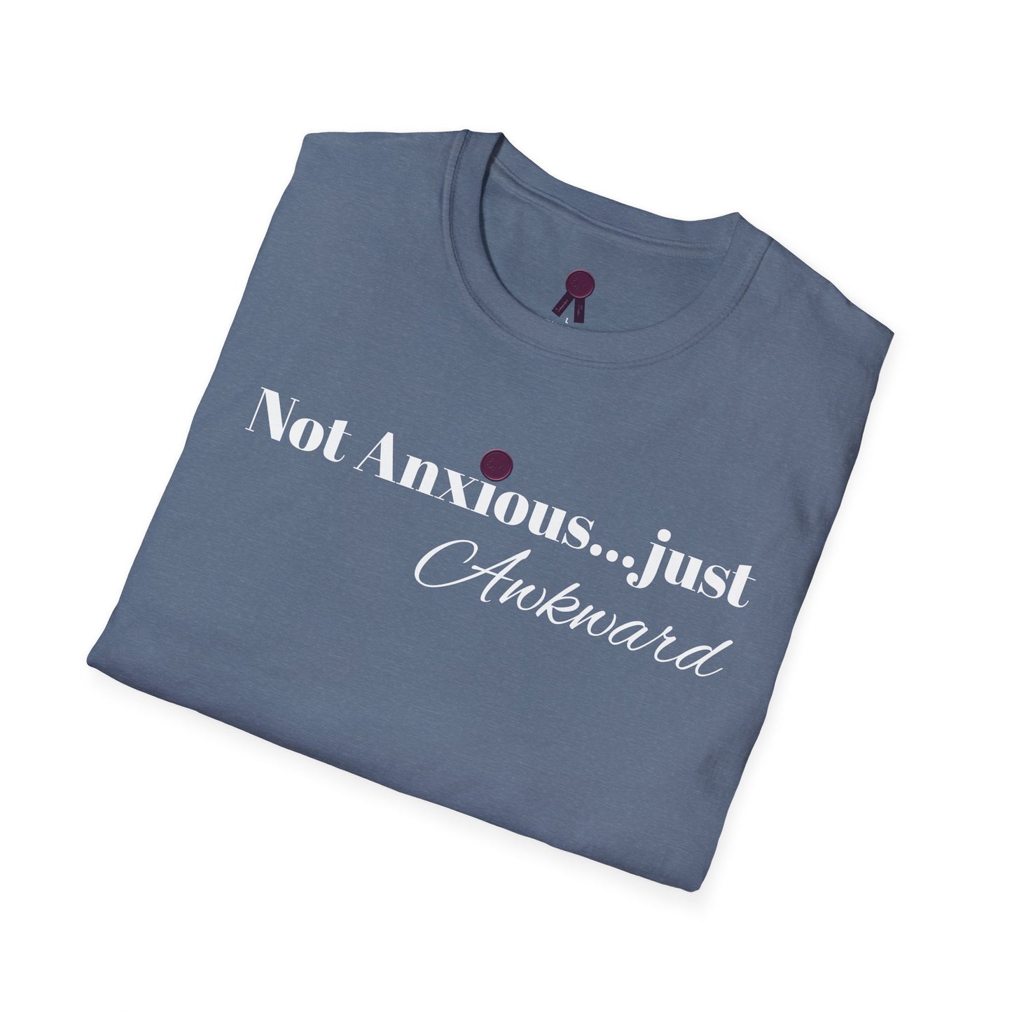 "Not Anxious...just Awkward" Unisex Softstyle T-Shirt - Casual Tee