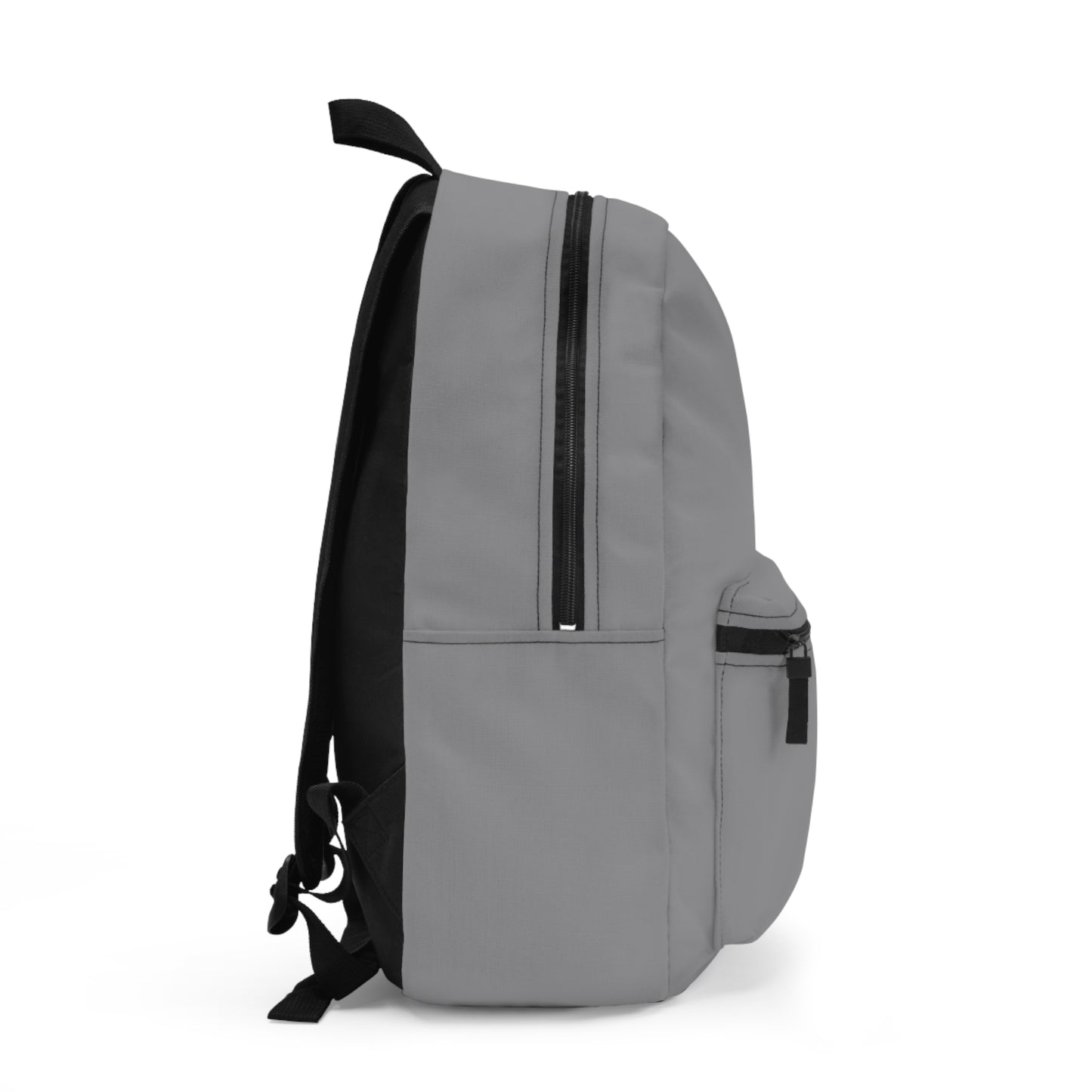 Stylish Grey Backpack with 'LOVE 'n STUFF' Design - Perfect for Daily Use