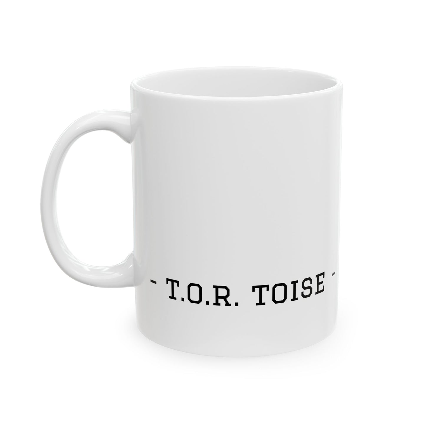 T.O.R. Toise Ceramic Mug - Perfect Gift for Coffee Lovers and Special Occasions