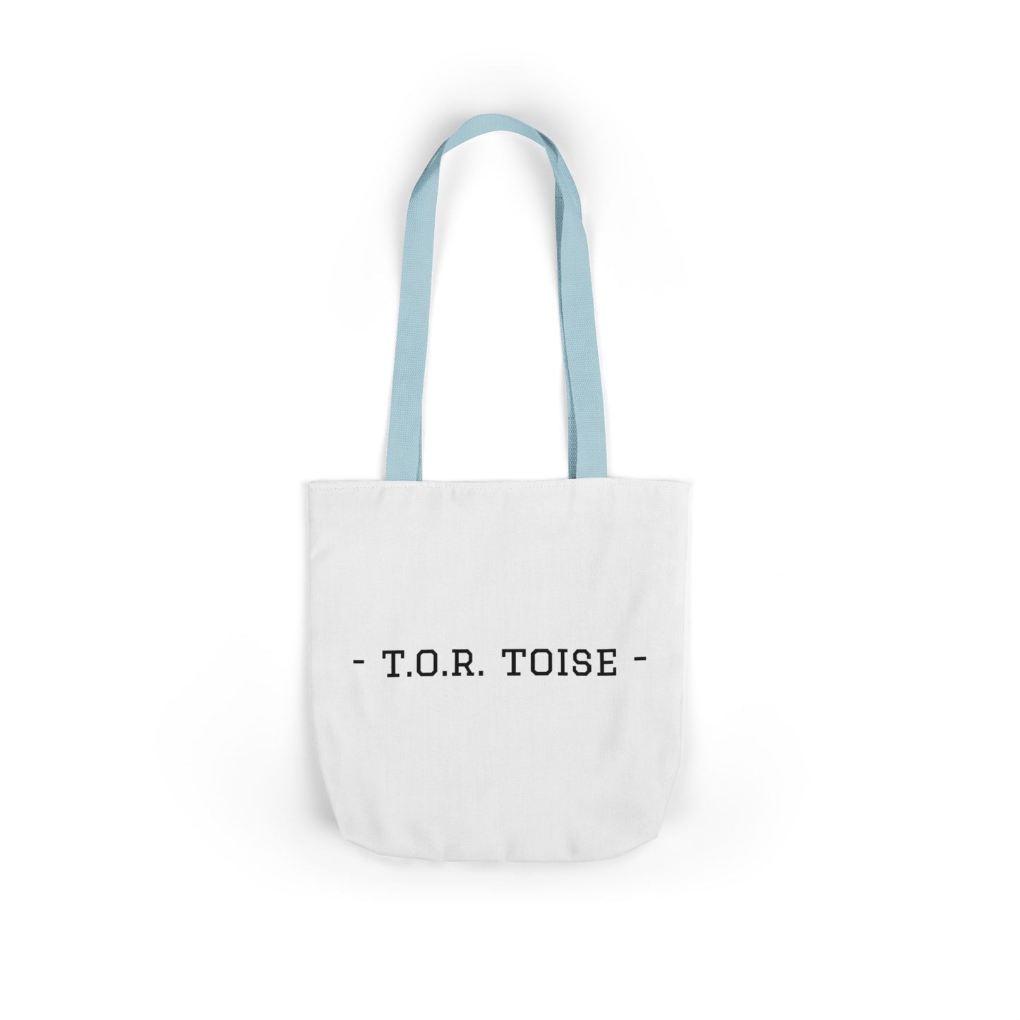 Stylish Canvas Tortoise Tote Bag with 5-Color Straps - Perfect for Everyday Use & Gifting