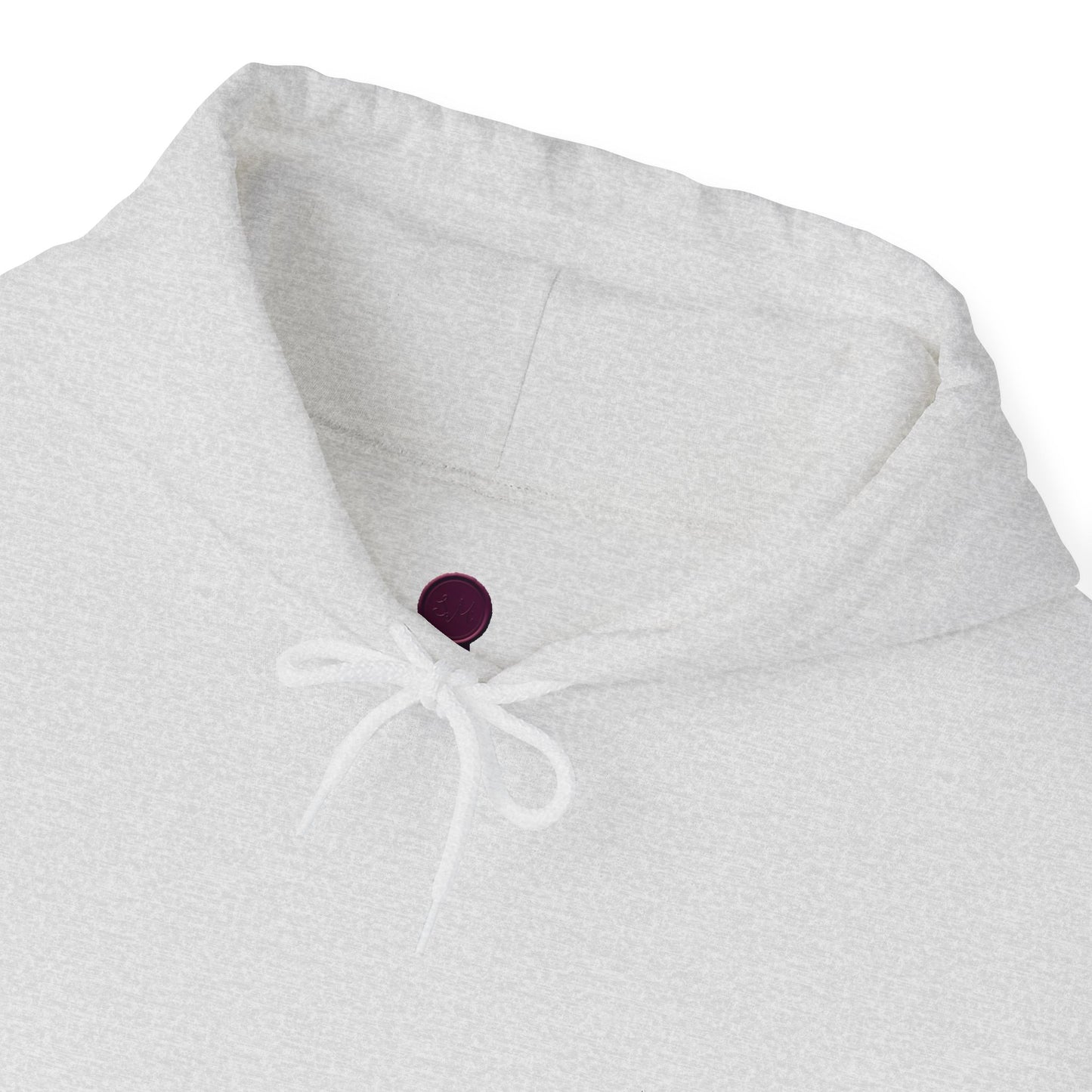 Embroidered Christmas Hoodie — Minimal Reindeer Christmas design