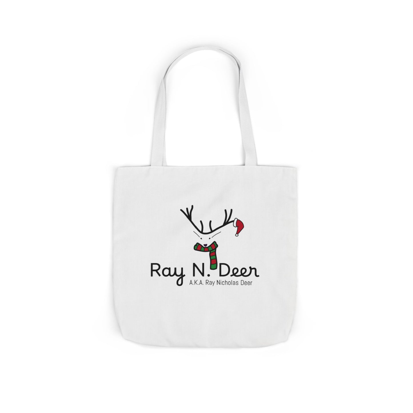 Ray N. Deer Holiday Canvas Tote