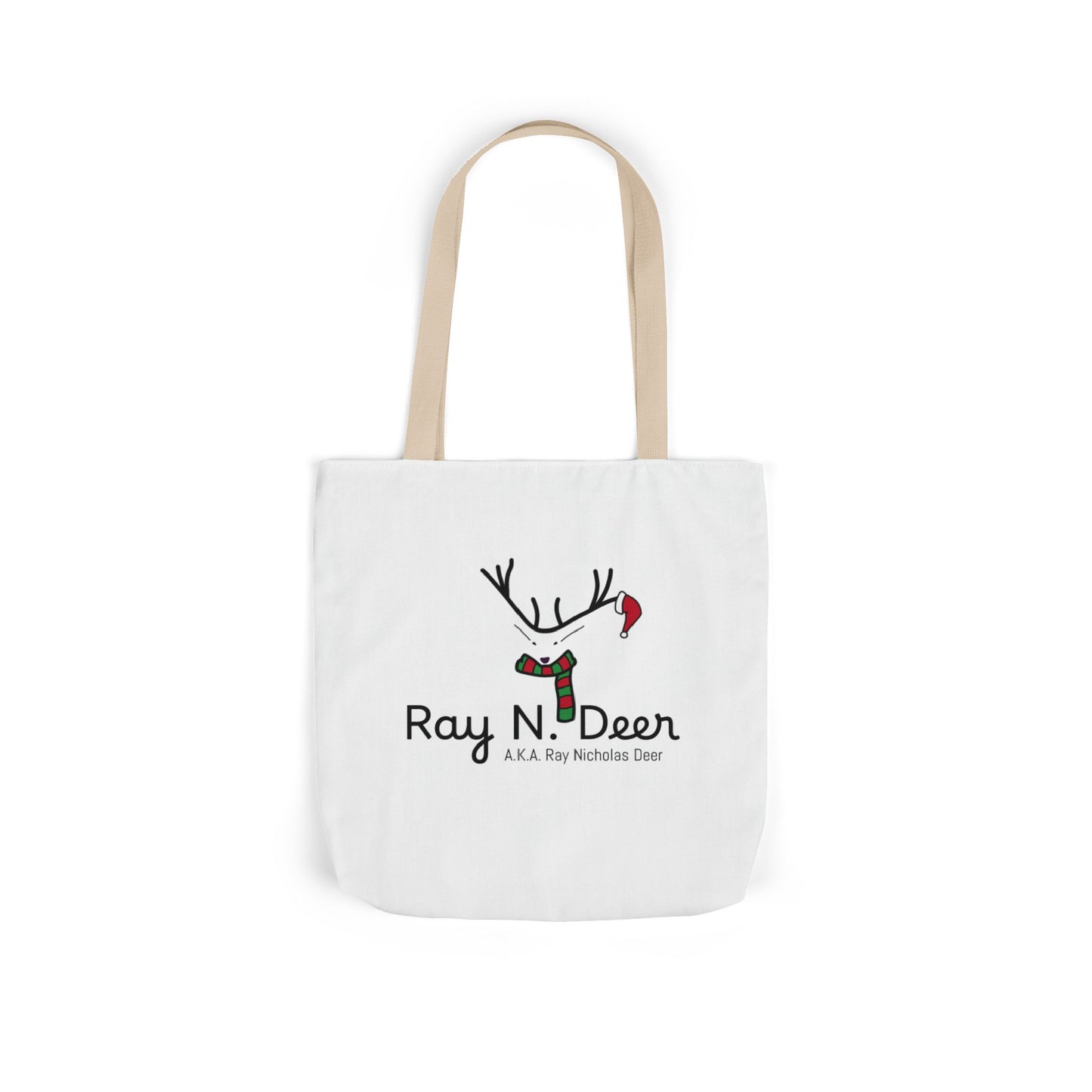 Ray N. Deer Holiday Canvas Tote