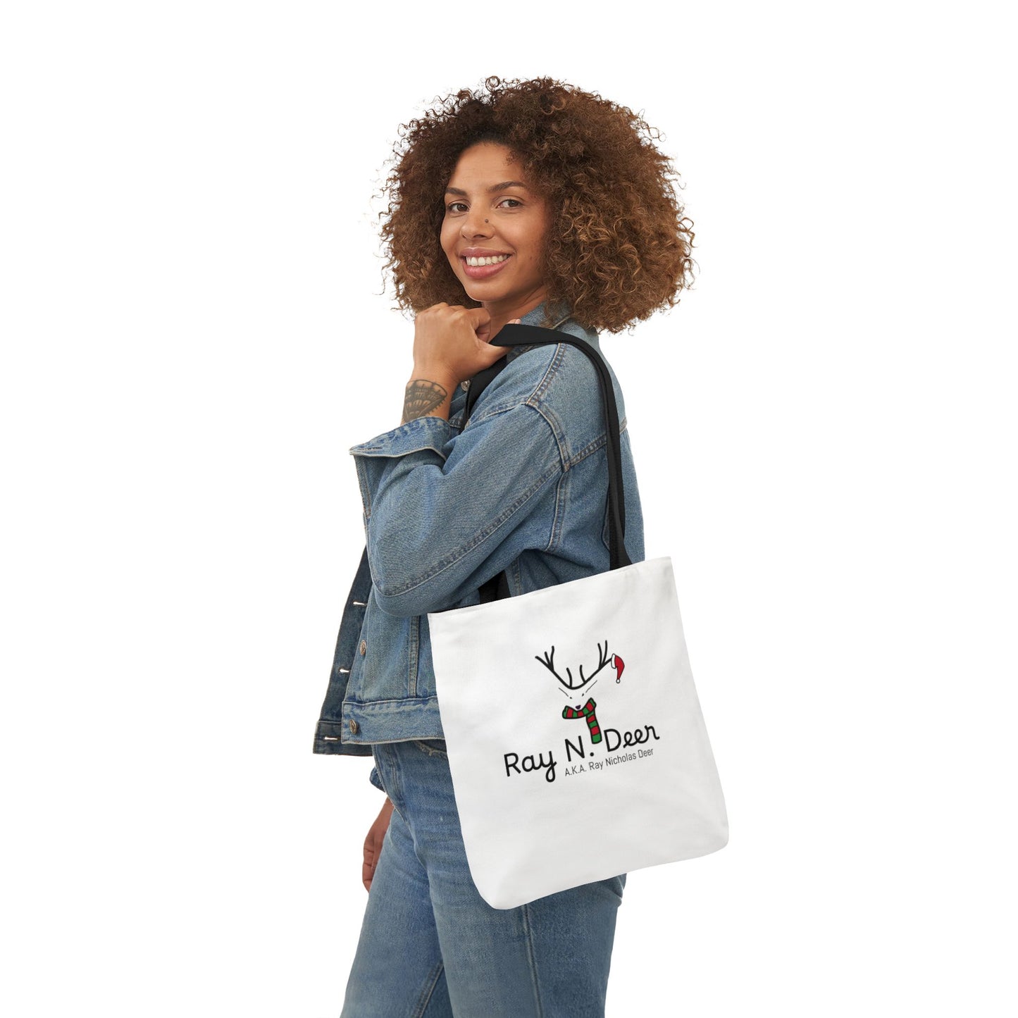 Ray N. Deer Holiday Canvas Tote