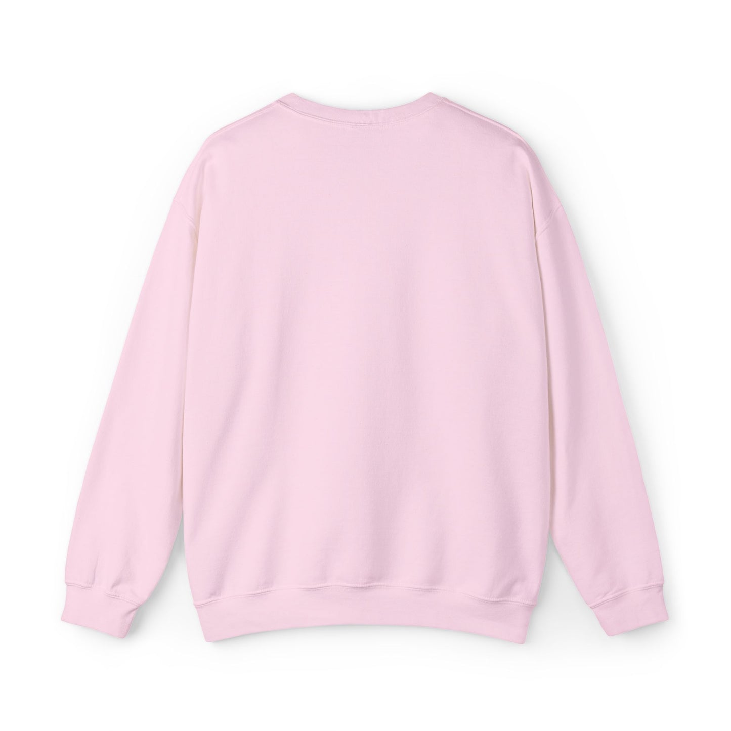 Embroidered Christmas Reindeer Minimalist Crewneck Sweatshirt