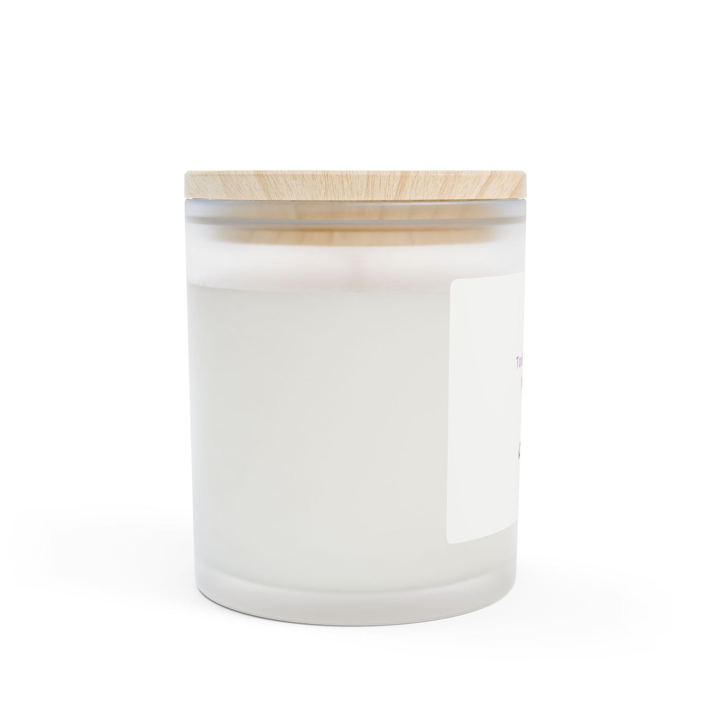 Copy of Candle, Tortoise Quote Frosted Glass
