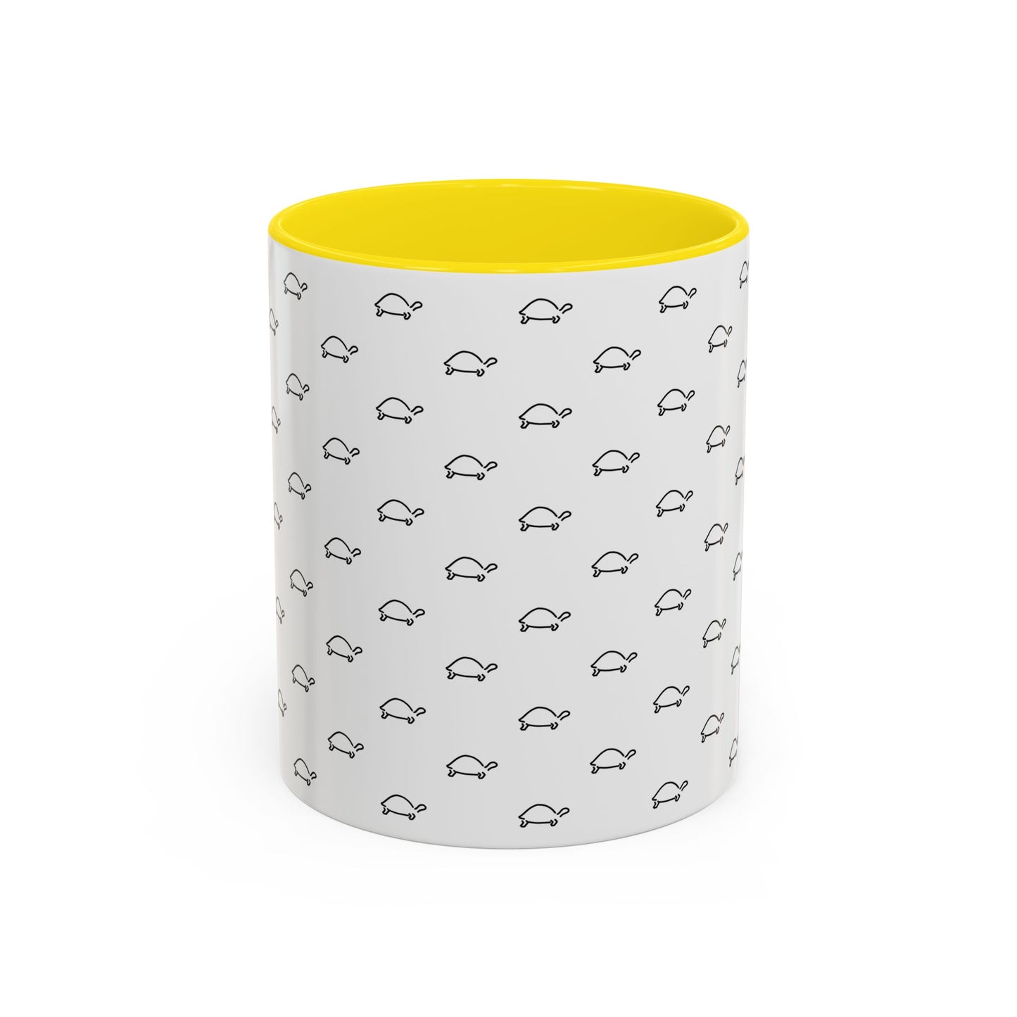 Cute Black Tortoise Accent Coffee and tea Mug