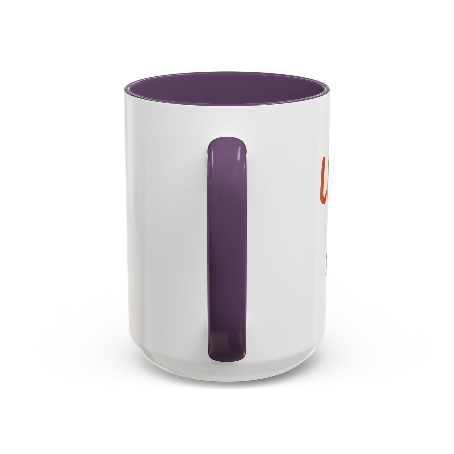 "Love 'n Stuff" Accent Coffee Mug | Cute Quote Mug for Home & Office