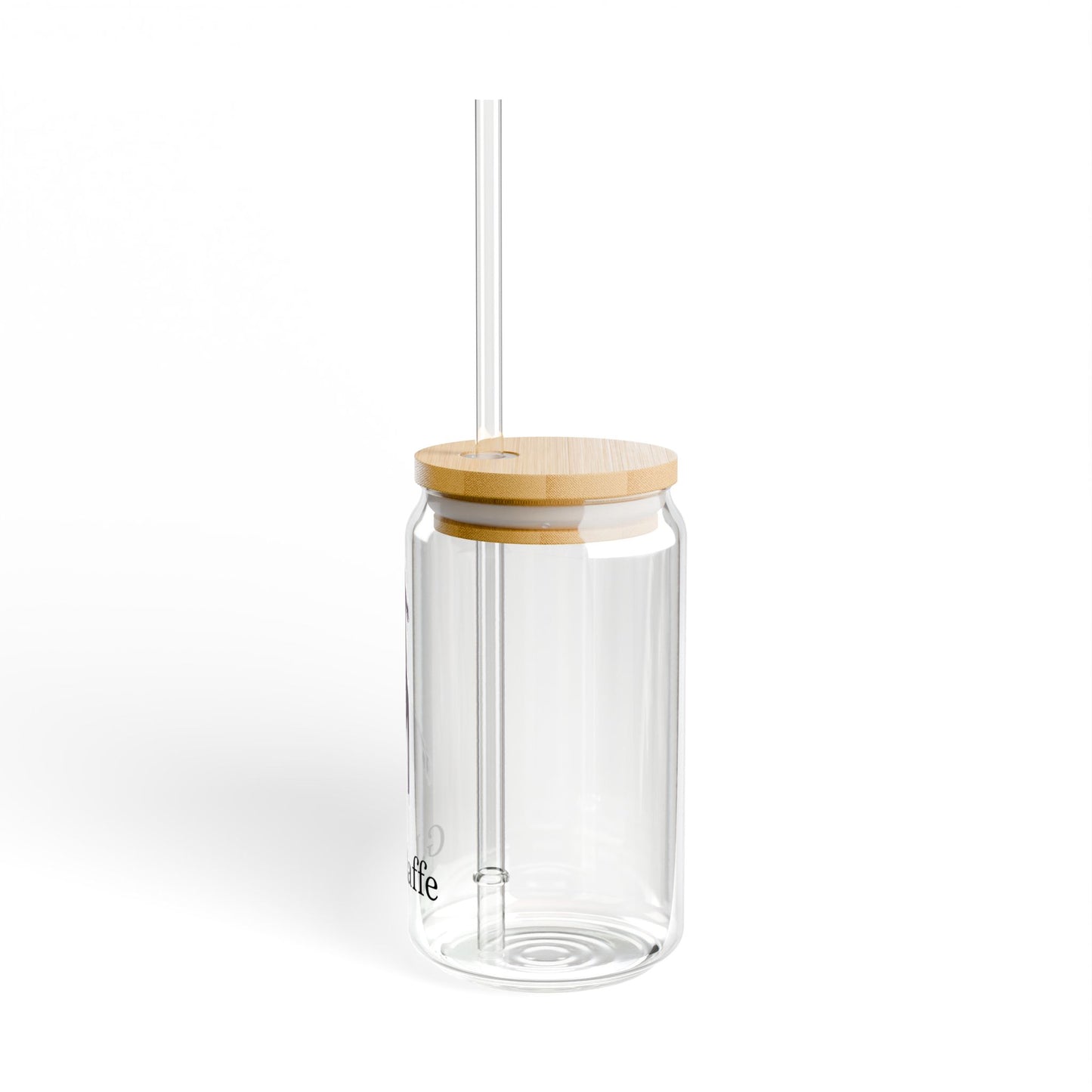 White outline "G.I. Raffe" 16oz Sipper Glass