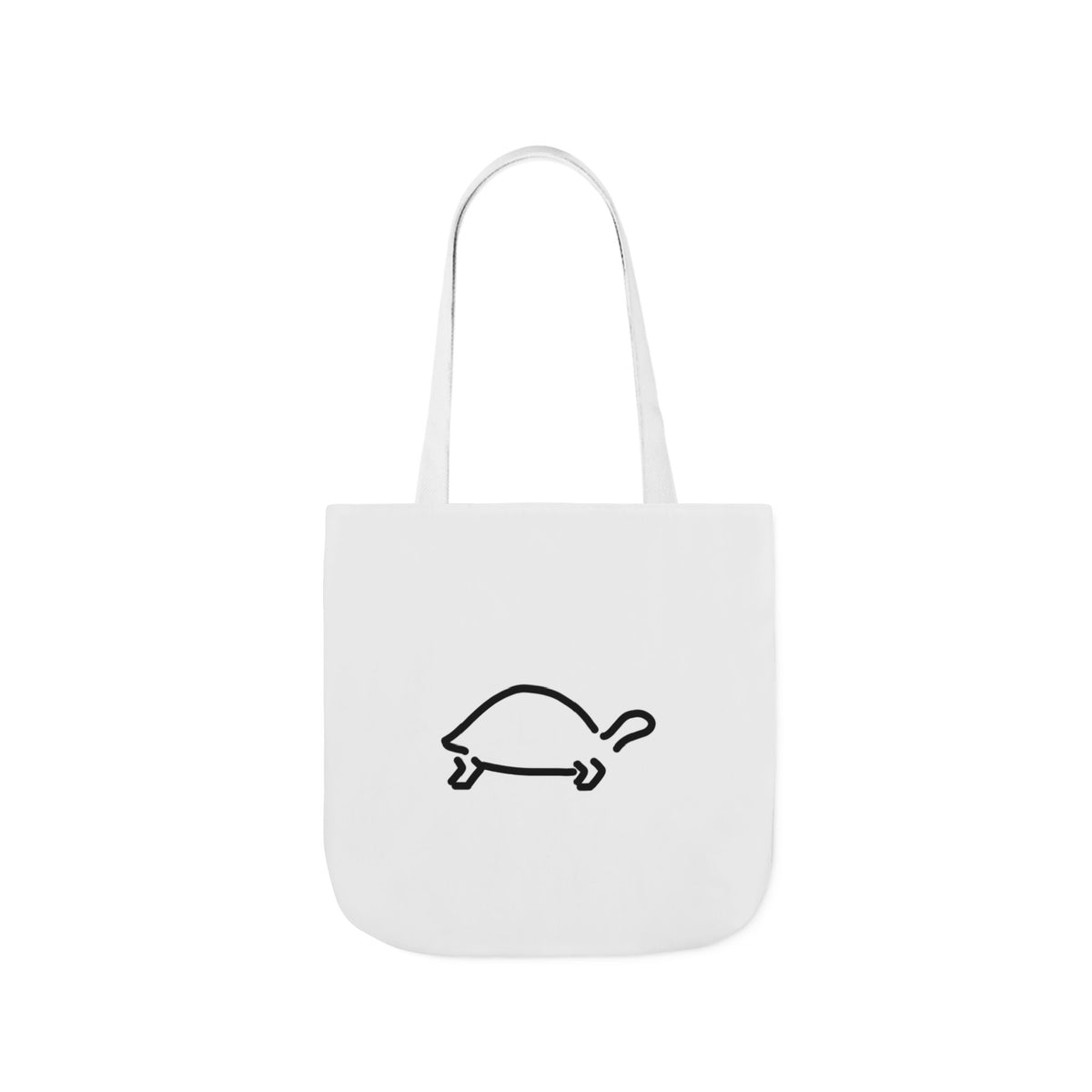 Inspirational Canvas Tote Bag with 5-Color Straps - Perfect for Everyday Use