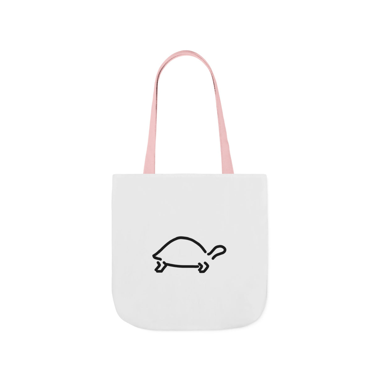 Inspirational Canvas Tote Bag with 5-Color Straps - Perfect for Everyday Use