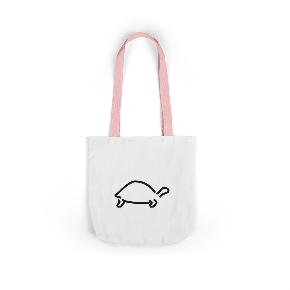 Inspirational Canvas Tote Bag with 5-Color Straps - Perfect for Everyday Use