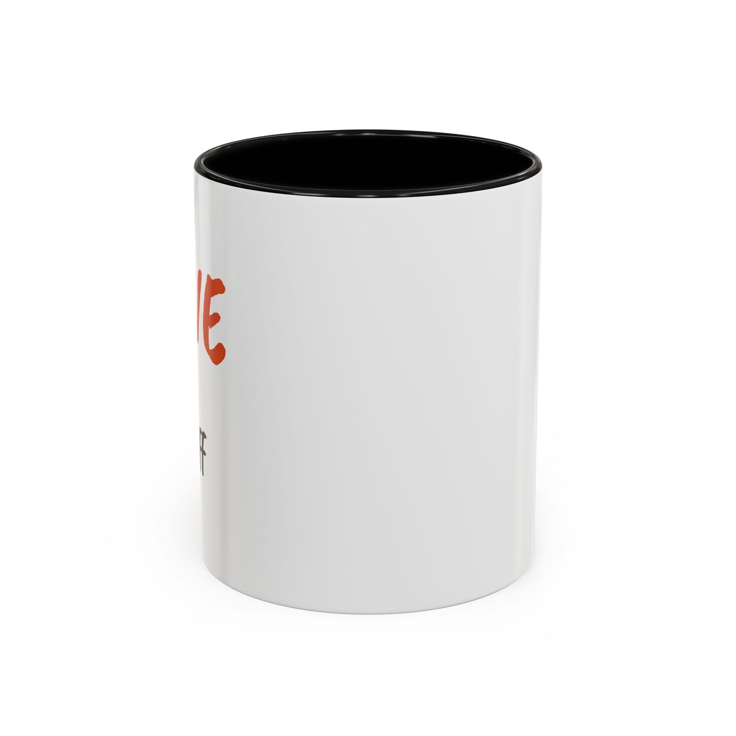 "Love 'n Stuff" Accent Coffee Mug | Cute Quote Mug for Home & Office