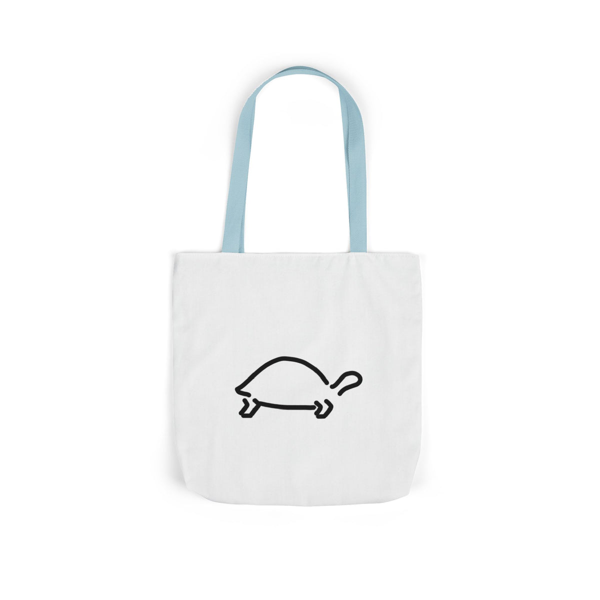 Inspirational Canvas Tote Bag with 5-Color Straps - Perfect for Everyday Use