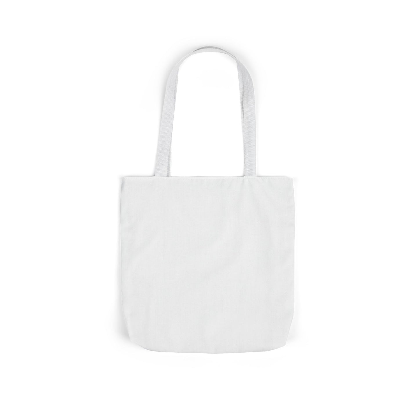 Canvas Tote - Minimal Christmas Reindeer with Scarf & Santa Hat