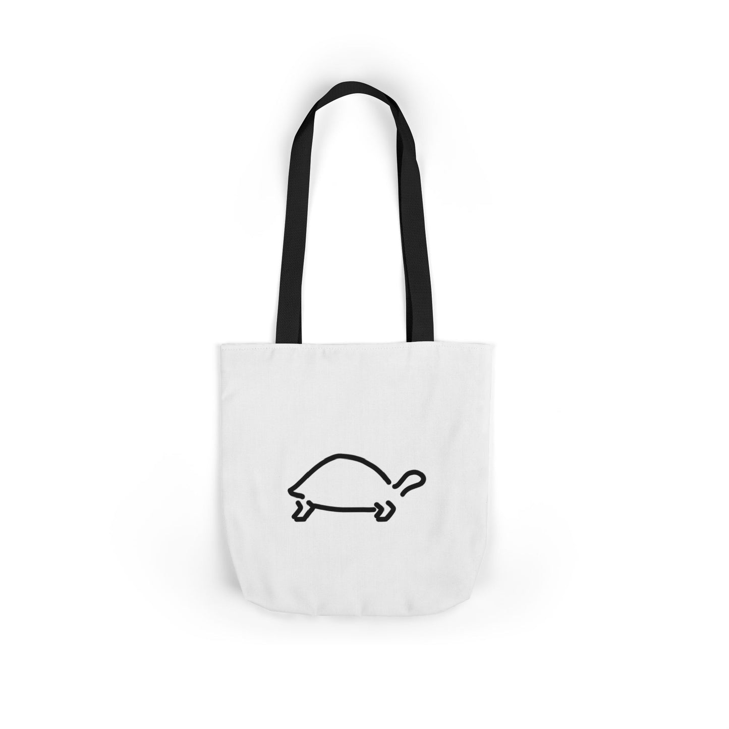 Inspirational Canvas Tote Bag with 5-Color Straps - Perfect for Everyday Use