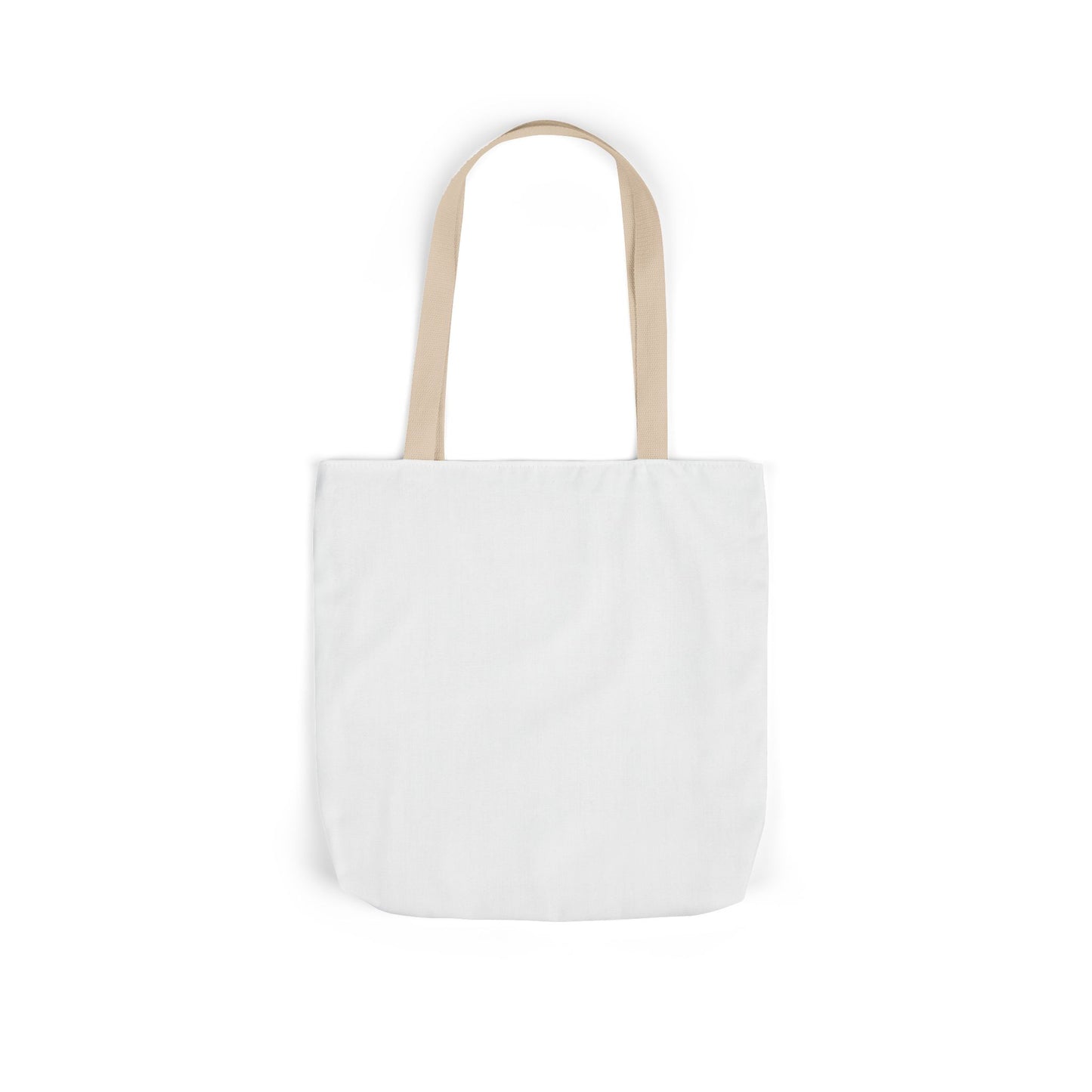 Canvas Tote - Minimal Christmas Reindeer with Scarf & Santa Hat