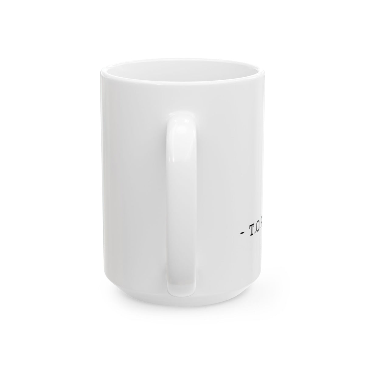 T.O.R. Toise Ceramic Mug - Perfect Gift for Coffee Lovers and Special Occasions