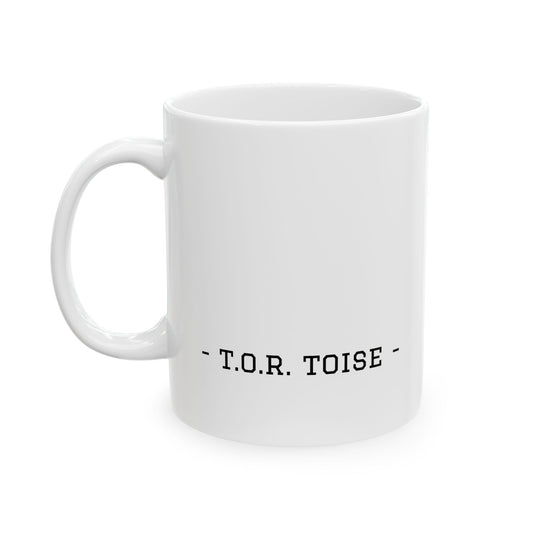 T.O.R. Toise Ceramic Mug - Perfect Gift for Coffee Lovers and Special Occasions