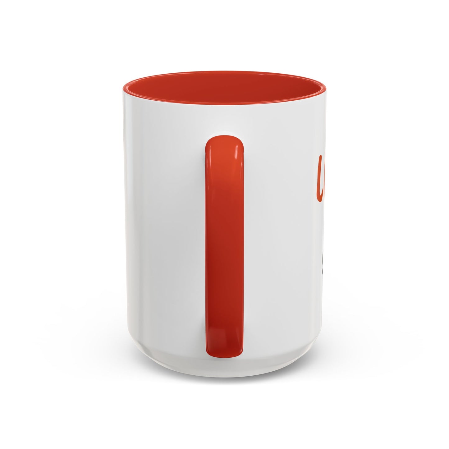 "Love 'n Stuff" Accent Coffee Mug | Cute Quote Mug for Home & Office