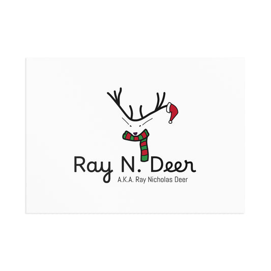 Ray N. Deer Christmas Postcards – Festive Fine Art Holiday Cards (Ray Nicholas Deer)