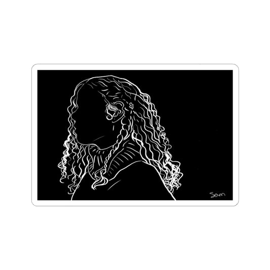 Flower - Complementary Sticker Artwork For Samantha Chambers' song "Hard To Define"