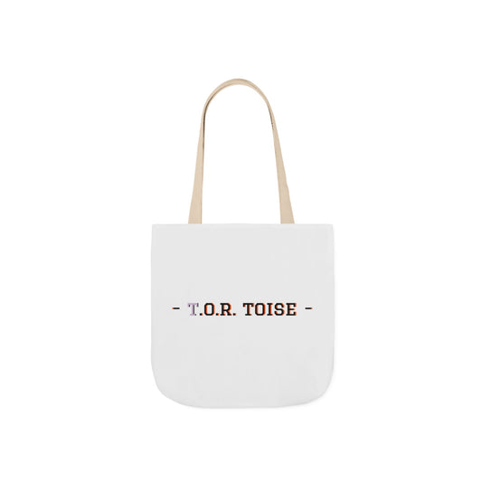 Stylish Canvas Tor Toise Tote Bag with 5-Color Straps - Perfect for Everyday Use