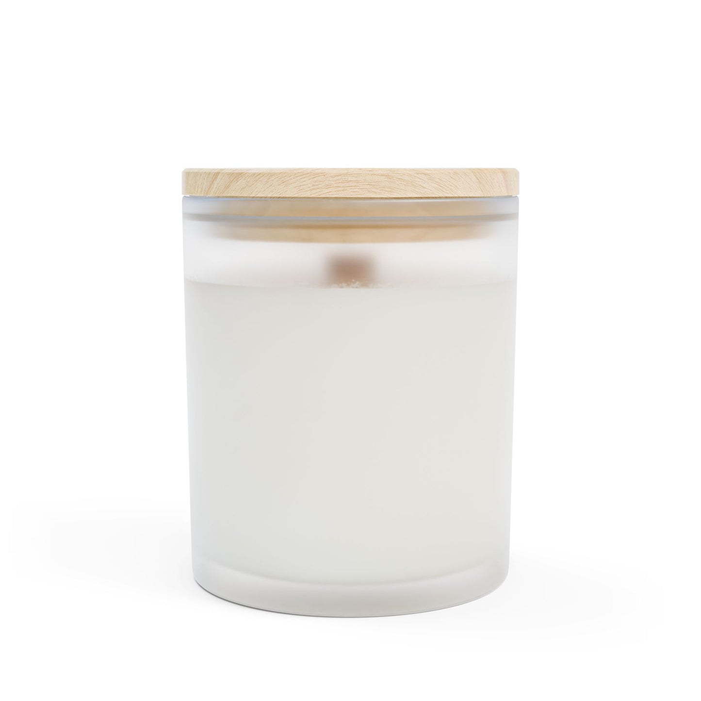 Ray N. Deer Holiday Frosted Glass Candle — 11oz Christmas Scented Candle