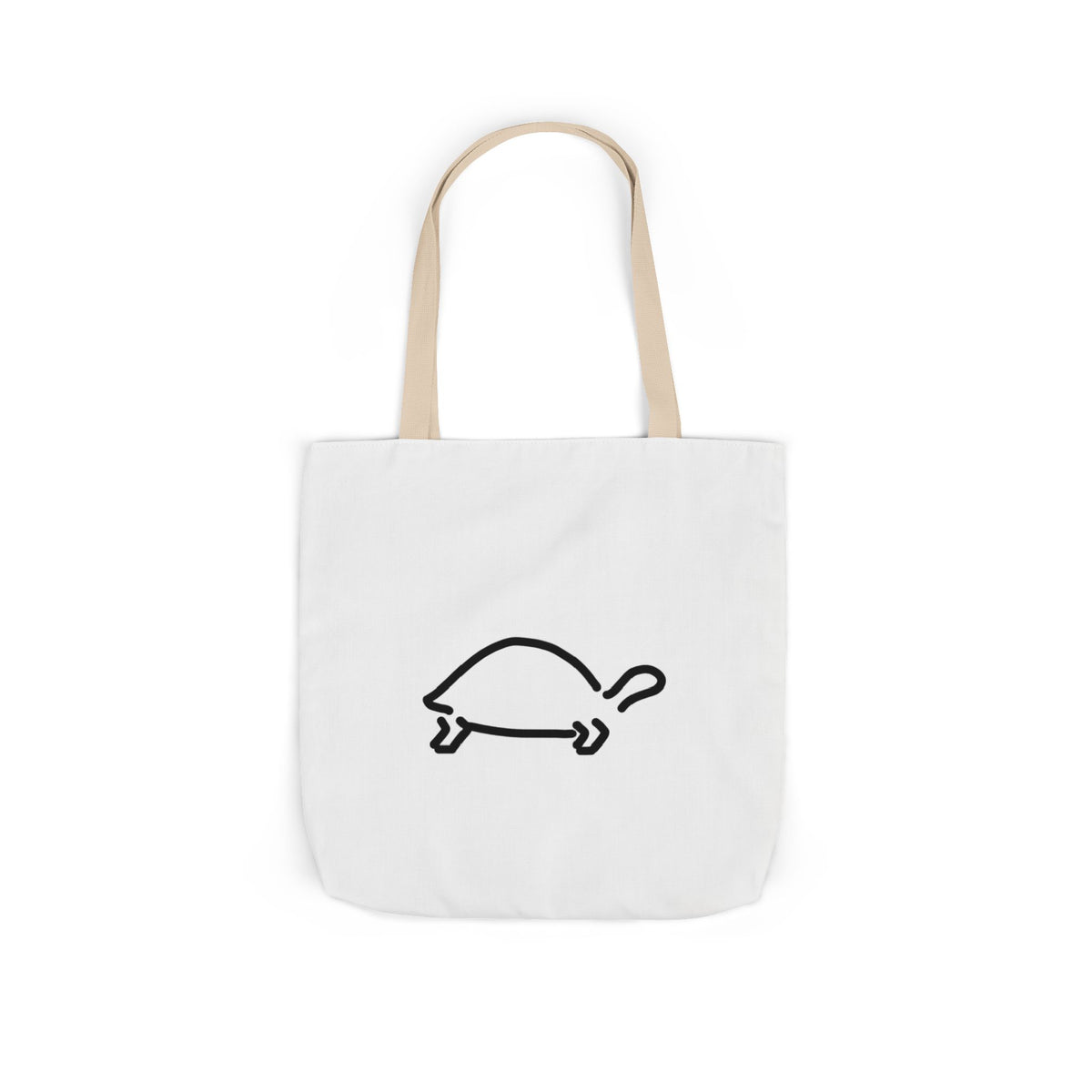 Inspirational Canvas Tote Bag with 5-Color Straps - Perfect for Everyday Use
