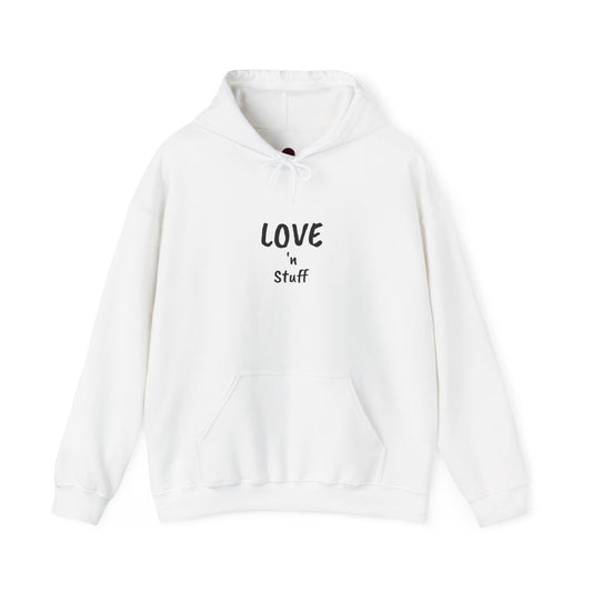 Love 'n Stuff Unisex Hoodie - Cozy Sweatshirt for Everyday Wear
