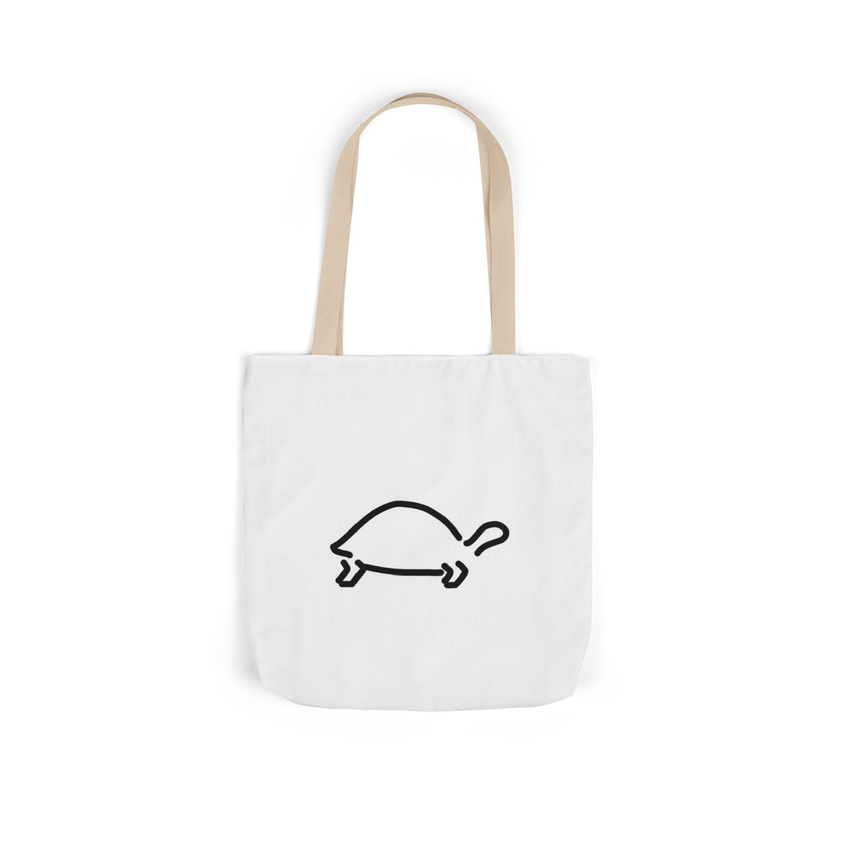 Inspirational Canvas Tote Bag with 5-Color Straps - Perfect for Everyday Use