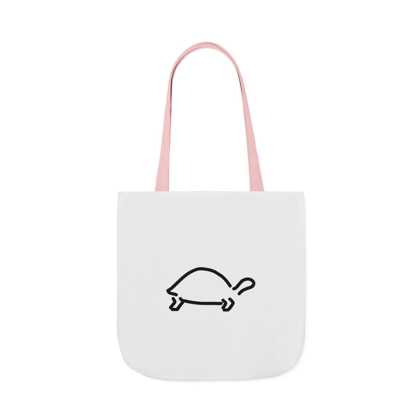Inspirational Canvas Tote Bag with 5-Color Straps - Perfect for Everyday Use