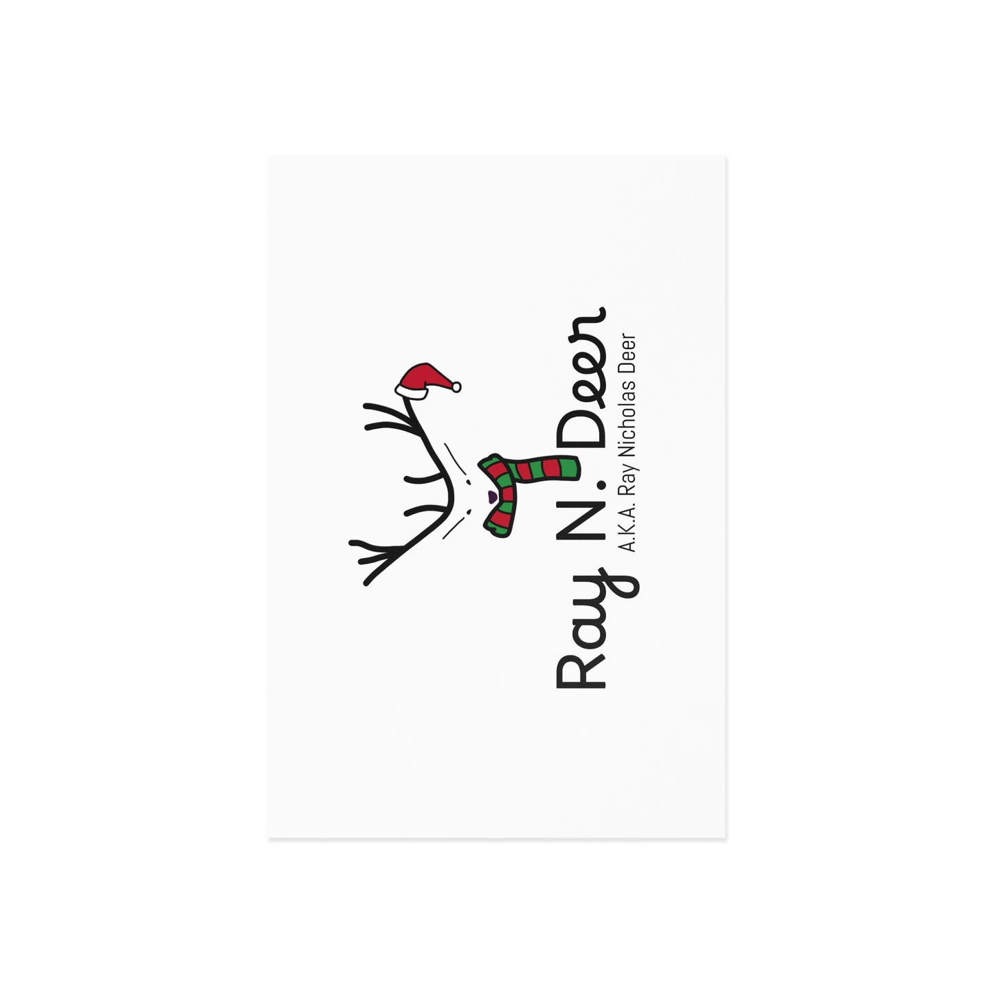 Ray N. Deer Christmas Postcards – Festive Fine Art Holiday Cards (Ray Nicholas Deer)