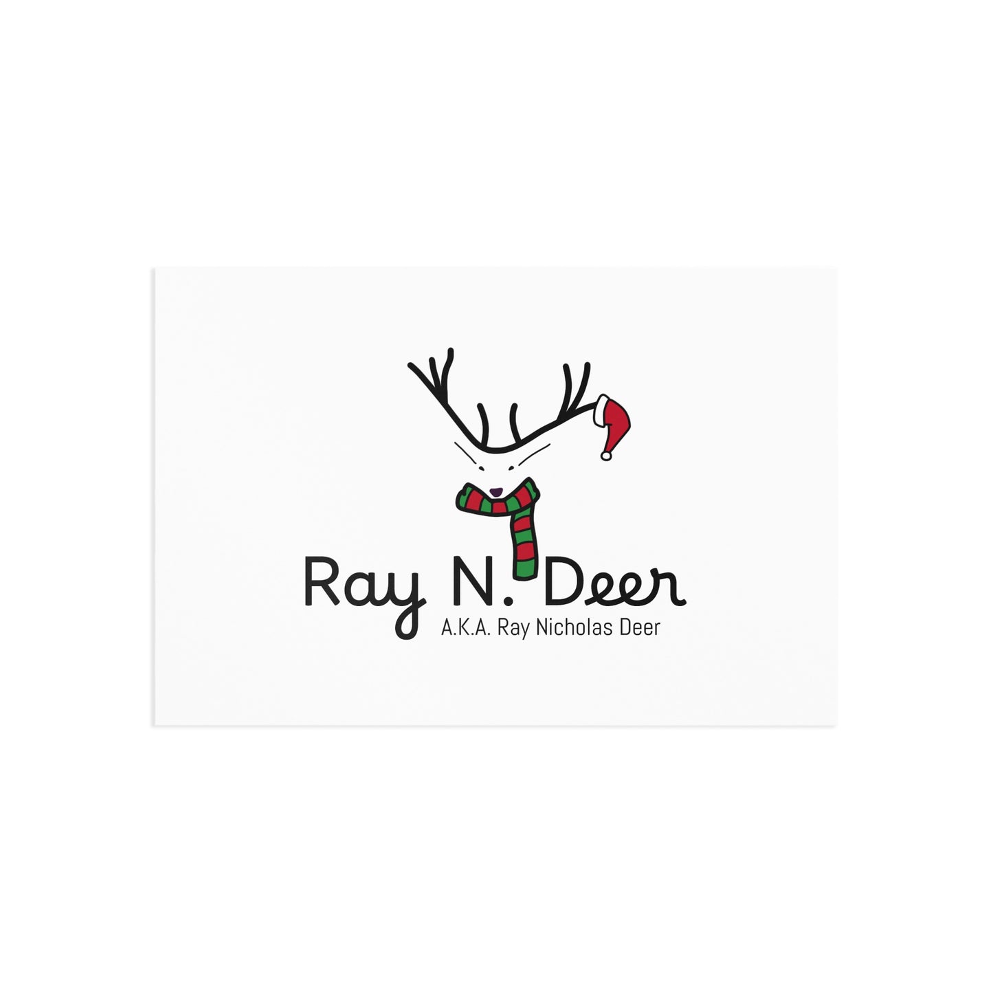 Ray N. Deer Christmas Postcards – Festive Fine Art Holiday Cards (Ray Nicholas Deer)