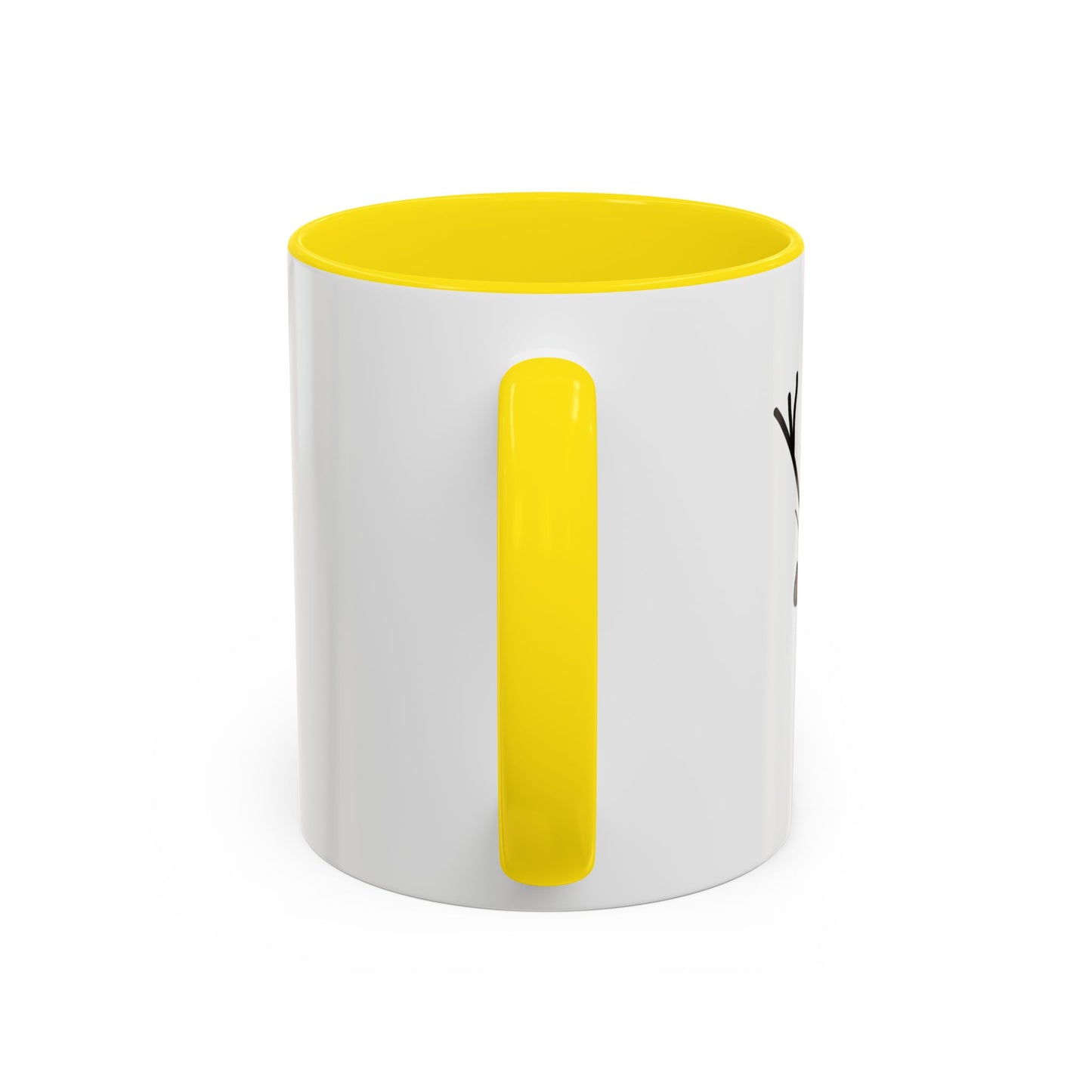 Reindeer Coffee Mug — Cute Minimal Holiday Accent Mug (11oz)