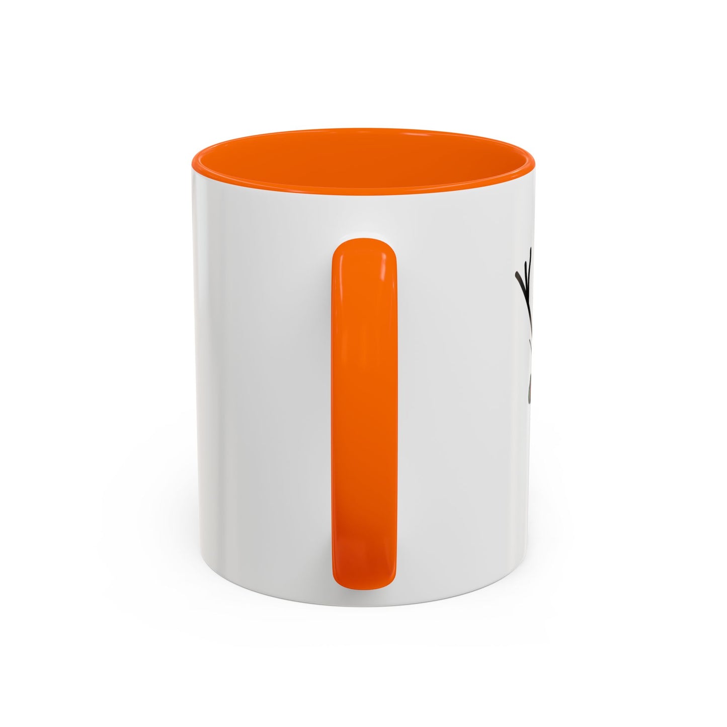 Reindeer Coffee Mug — Cute Minimal Holiday Accent Mug (11oz)